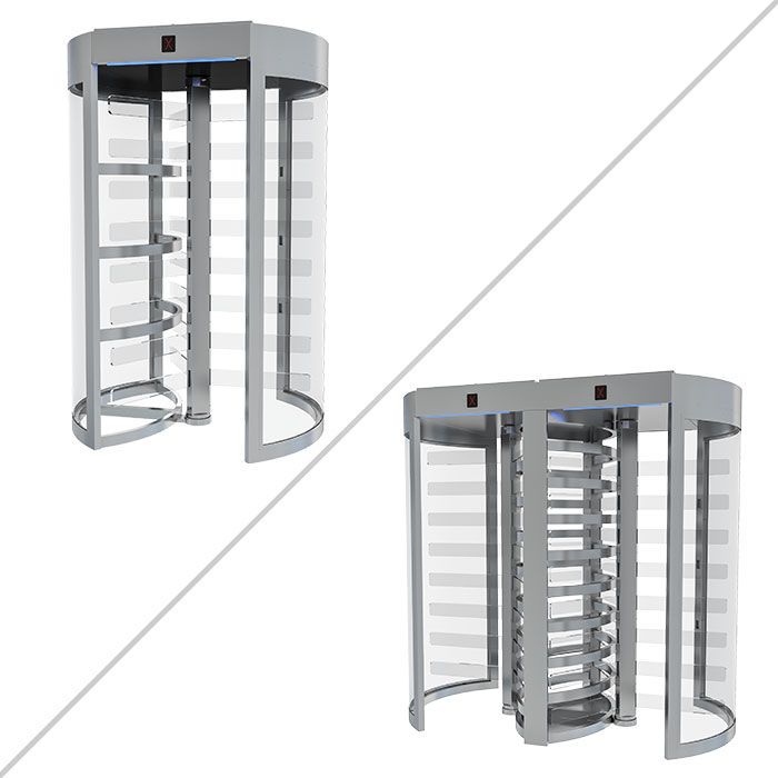 Glass Height Turnstile